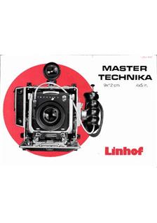 Linhof Master Technika manual. Camera Instructions.